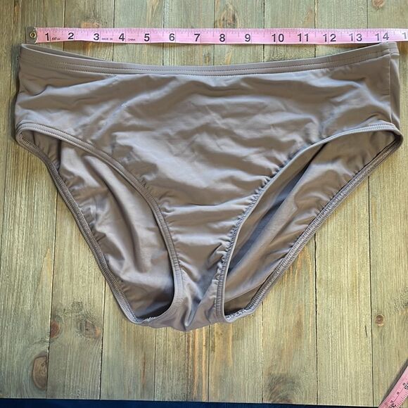 Calvin Klein Taupe Bikini Bottoms - Picture 3 of 6